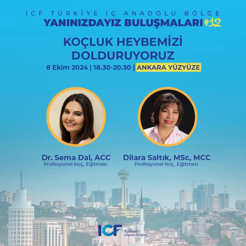 ICF Türkiye İç Anadolu Bölge Yanınızdayız Buluşmaları #12 – Koçluk Heybemizi Dolduruyoruz 1