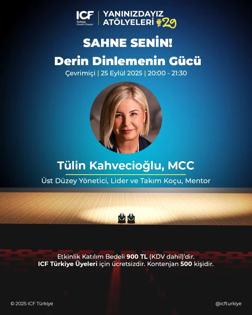 Yanınızdayız Atölyeleri #29 - Sahne Senin - Derin Dinlemenin Gücü 10