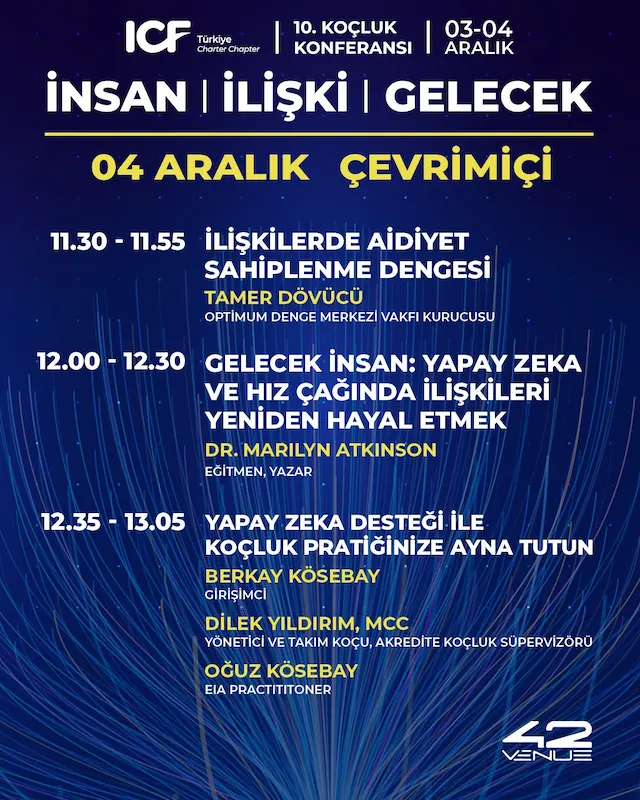 10. Koçluk Konferansı “İnsan-İlişki-Gelecek” - Etkinlik Günü 76 04-2