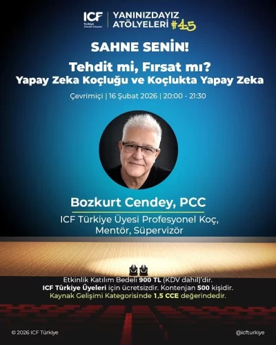 Yanınızdayız Atölyeleri # 45 - Tehdit mi, Fırsat mı Yapay Zeka Koçluğu ve Koçlukta Yapay Zeka